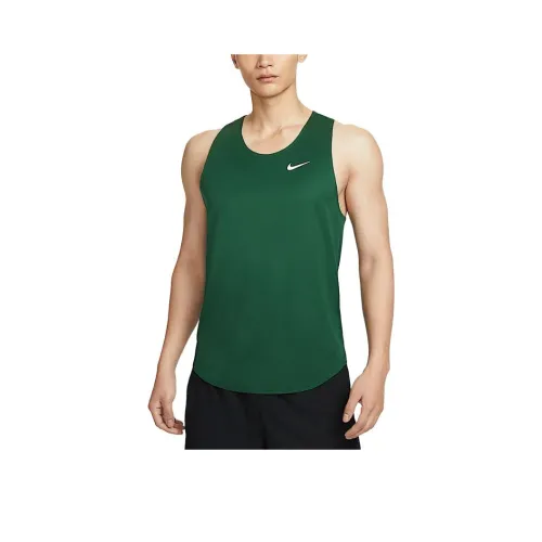Nike Dri Fit Tank Tops Men's Canyon Green