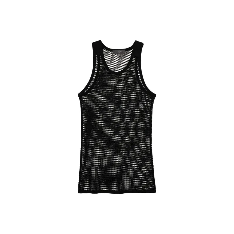 ZARA Stefano Pilati Collaboration Tank Tops Men Black-0