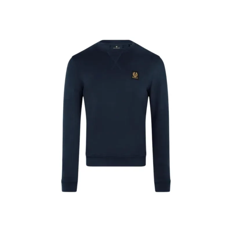 Belstaff Logo patch Cotton Sweatshirt-0