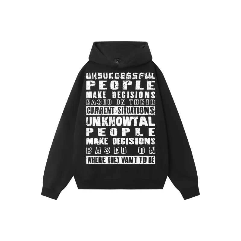 UNKNOWTAL Sweatshirt Hoodie Unisex-0