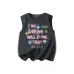 Dark Gray (Q Powder Blue Letters)
