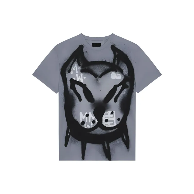 Givenchy T-Shirts Men Gray-0