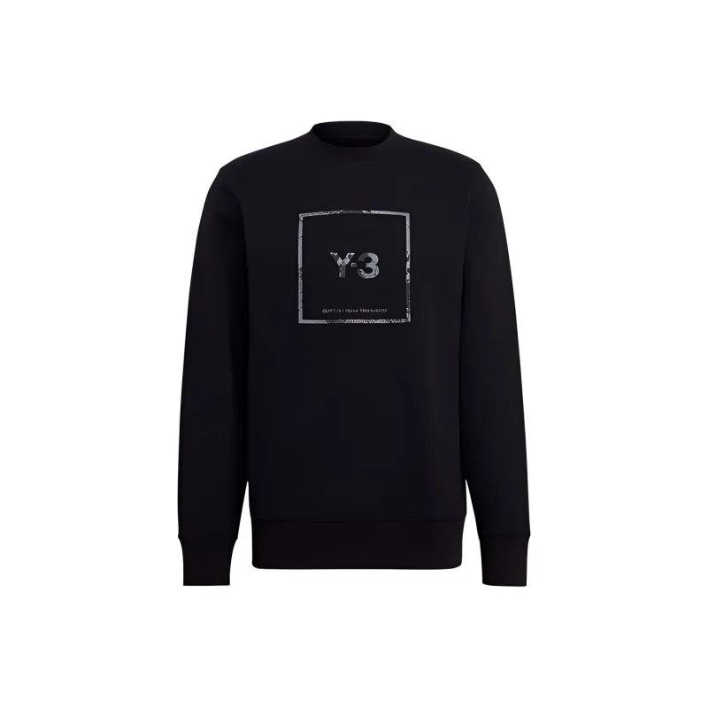 Y 3 Sweatshirts Unisex Black-0
