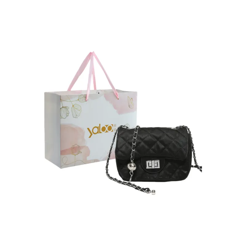 Yalu PVC Crossbody Bag Unisex White/Silver/Black/Pink-10