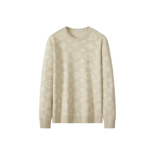 Cabbeen Knitwear Men Apricot