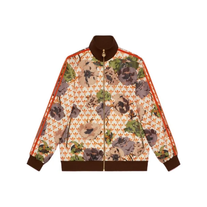 Adidas X GUCCI Jackets Men Orange-0
