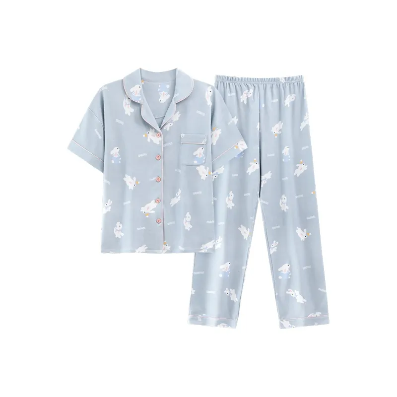 MADALLO Pajama Set Women's Sky Blue-0