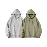 [2-Piece Set]Heather Gray+Gray Pea Green