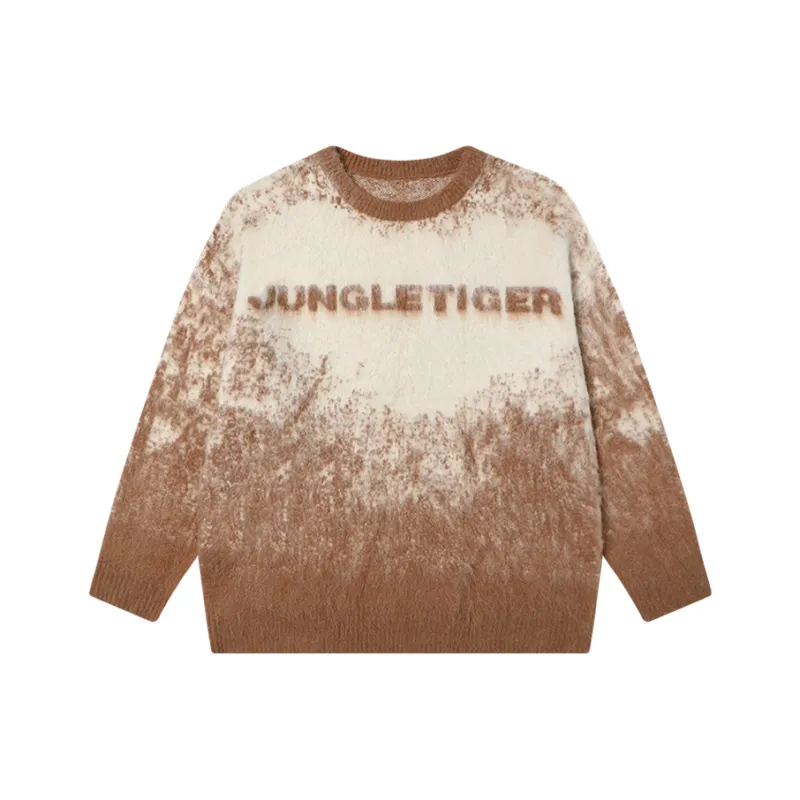 JUNGLE TIGER Sweater Unisex Black-2