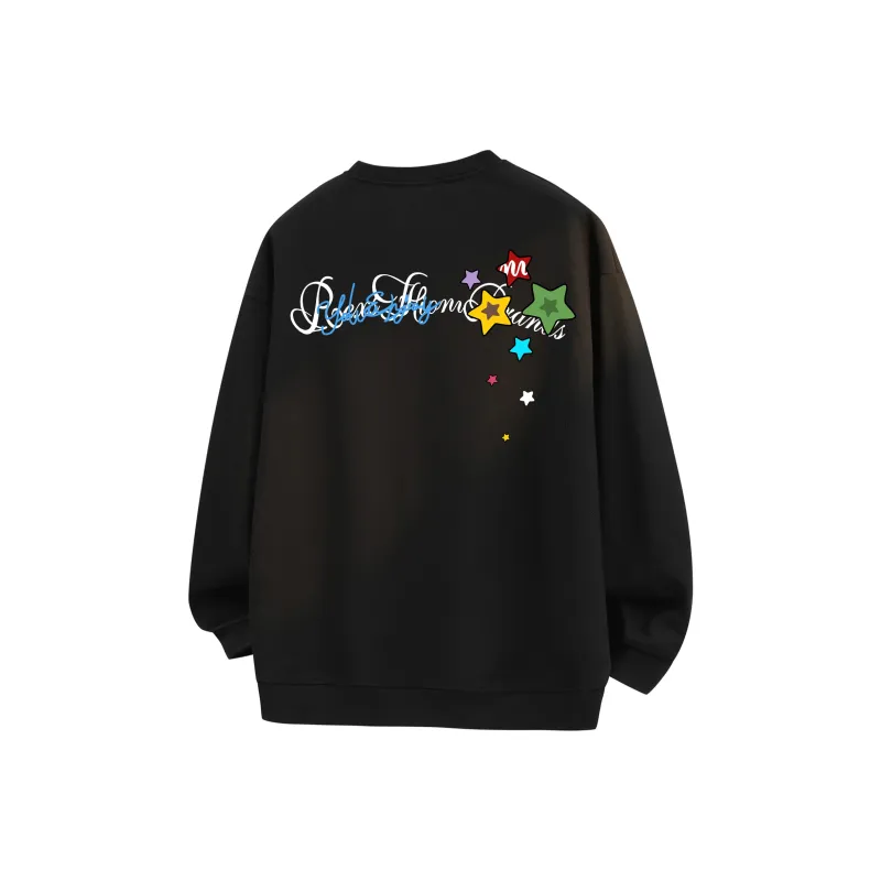 REXSHION Sweatshirt Unisex White-3