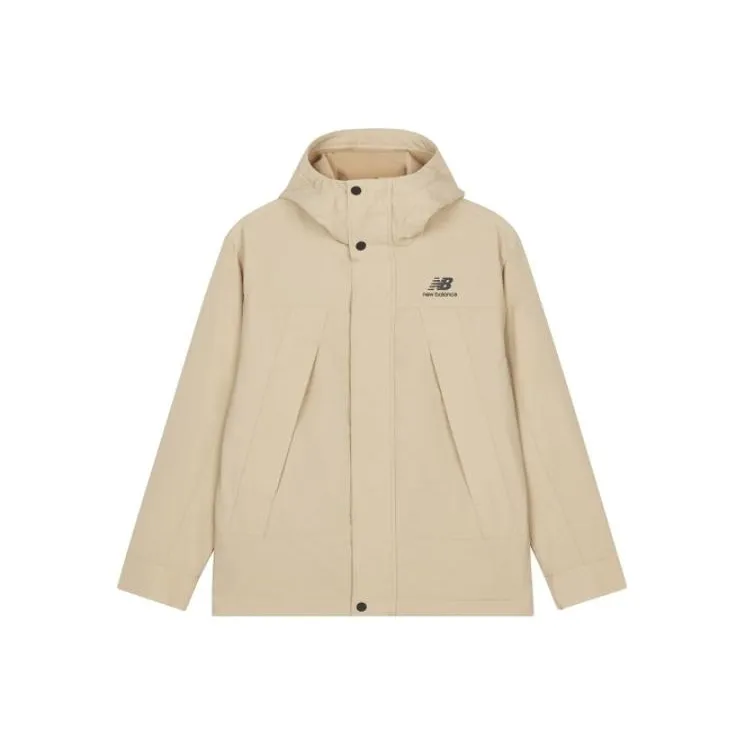 New Balance Jackets Men Khaki-0