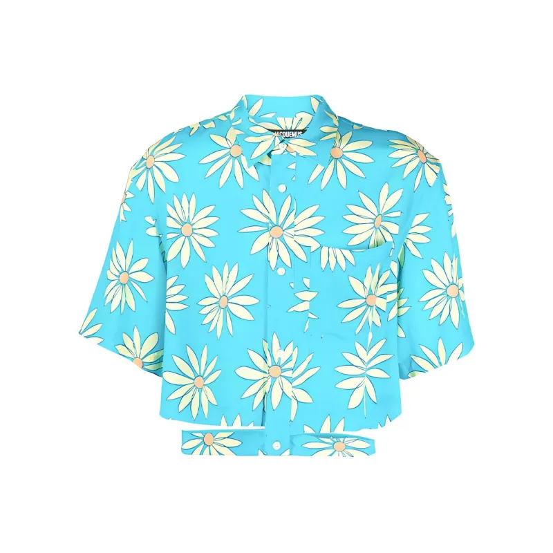 Jacquemus Shirts Men Blue-0