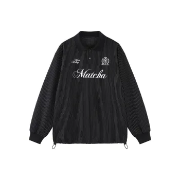 MATCHA STORY College Series Sweatshirt Unisex Black