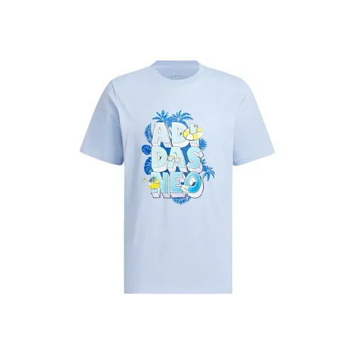 Adidas Neo Set in Sleeve T shirt Camilla Men's Blue