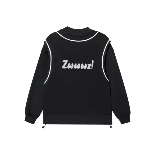 ZWWWZ Polo Shirt Unisex Navy Blue