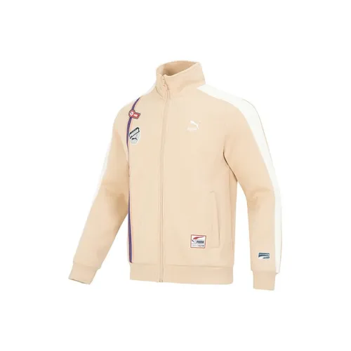PUMA Team Badge Jacket Men's Khaki