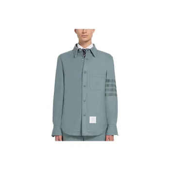THOM BROWNE 4 Bar Shirt Jacket