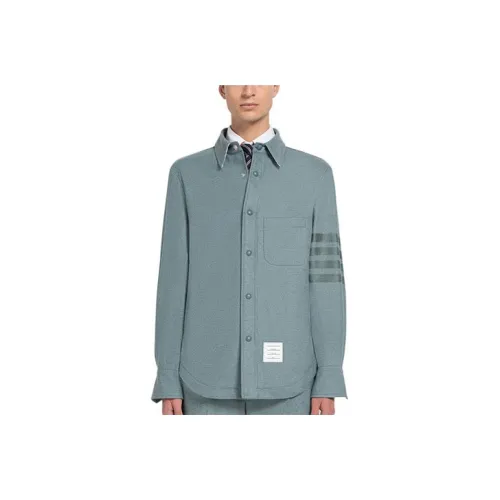 THOM BROWNE 4 Bar Shirt Jacket
