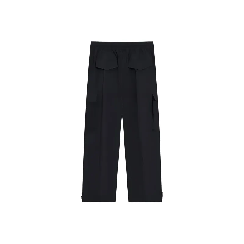 XTEP Cargo Pants Men's Jet Black-1