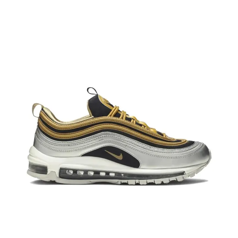 Nike Air Max 97 Metallic Gold Black Women's-1