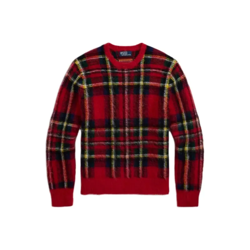 Polo Ralph Lauren Plaid Crewneck Jumper-0