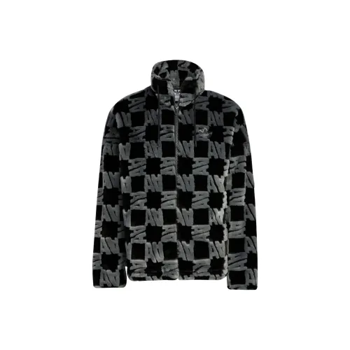 Adidas Originals ALLOVER PRINT FUR Jackets Unisex Black