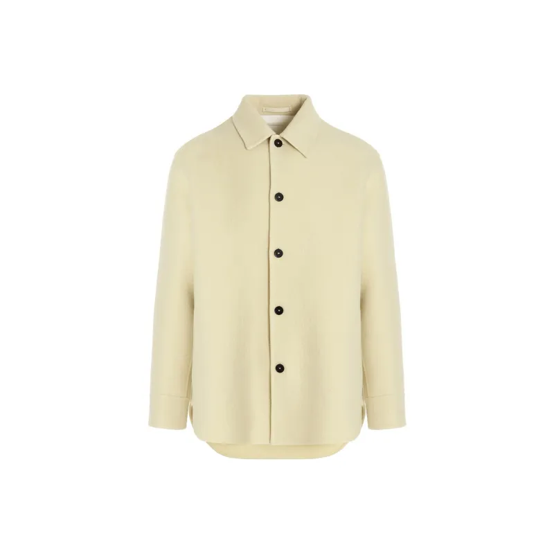 JIL SANDER Long Sleeved Buttoned Overshirt-0