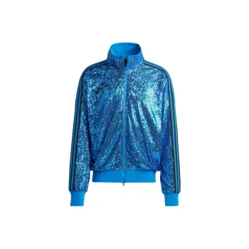 Adidas Originals Blue Version Collection Jacket Men's Bird Feather Blue