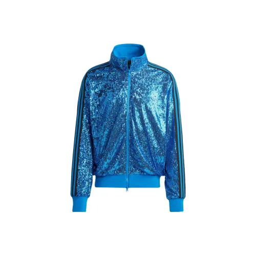 Adidas Originals Blue Version Collection Jacket Men's Bird Feather Blue
