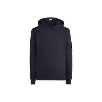C.P.Company Light Fleece Hoodie Sweatshirt Men's Blue