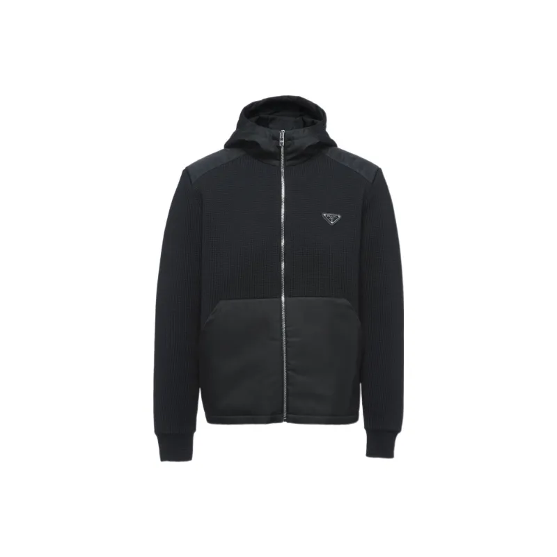 PRADA FW22 Jackets Coats Men's Black-0