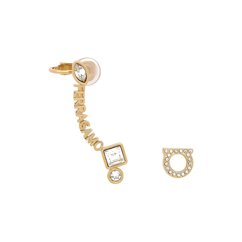FERRAGAMO Brass Earrings Women's Gold-0