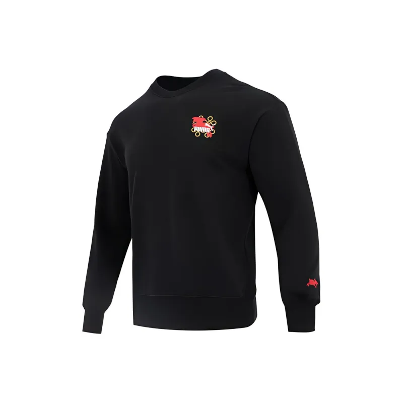 PUMA CNY Sweatshirts Men Black-0