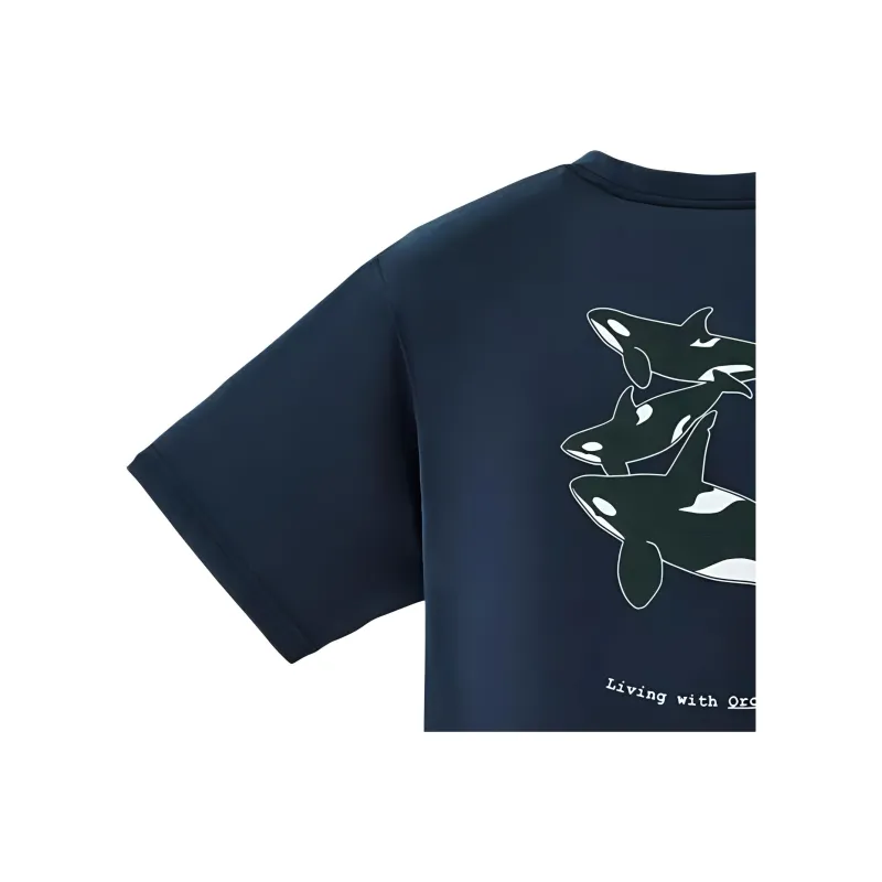 MONTBELL T Shirt Men's Marine Blue-3