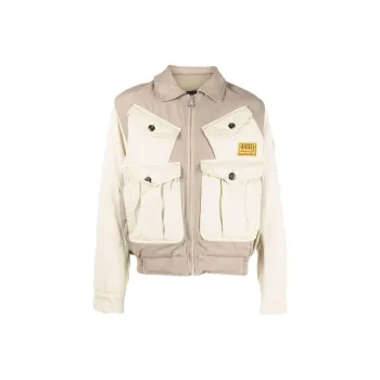 DIESEL Jackets Men Khaki