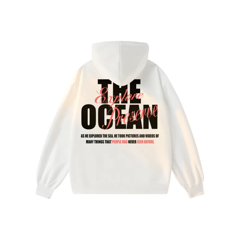 Small Columns Under The Sea Sweatshirt Unisex-0