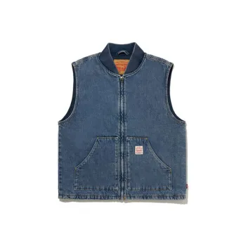 Levis Tank Tops Men Indigo