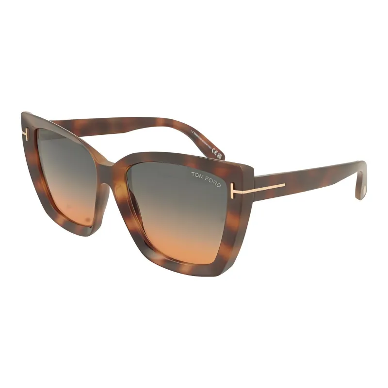 TOM FORD Eyewear Scarlet Oversized Frame Sunglasses-1