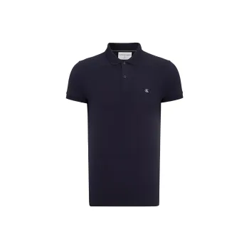 CALVIN KLEIN Polo Shirt Men's Navy Blue