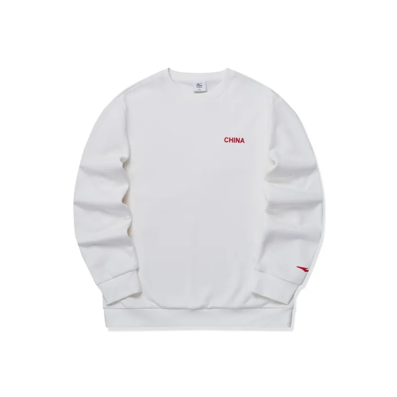 Erke Sweatshirt Unisex True White-0