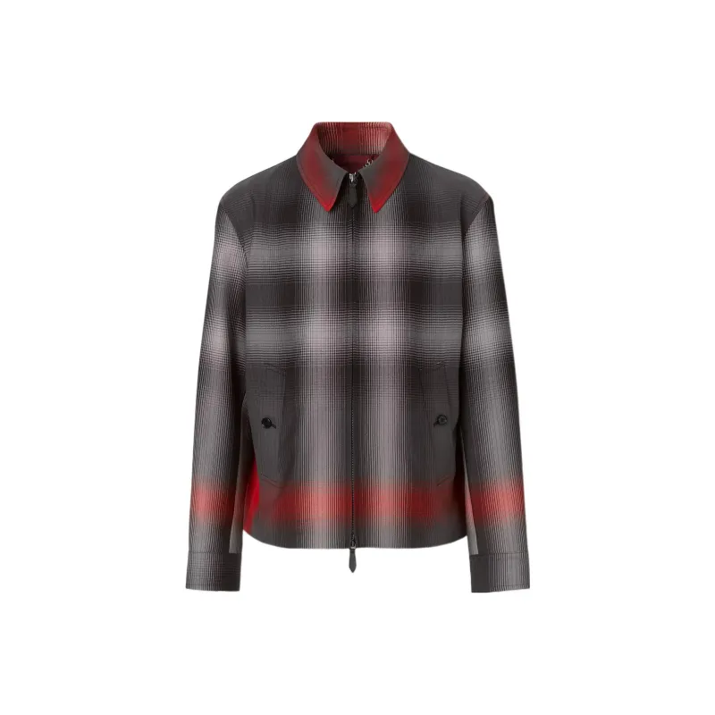 Burberry X Pop Trading Company Jackets Men Storm Gray-0