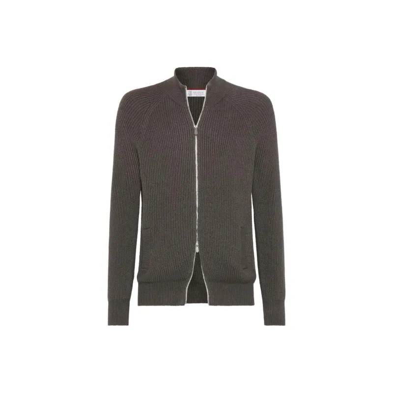 Brunello Cucinelli Ribbed knit Cardigan-0