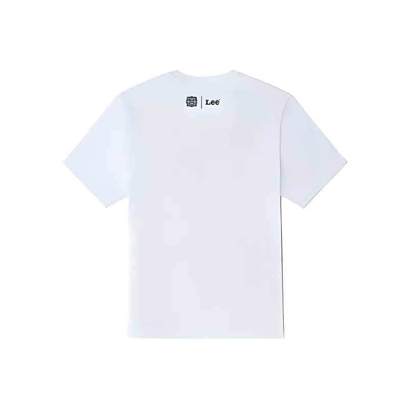 Lee SS22 Straight T-Shirt Men's White-1