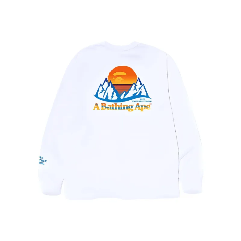 Bape Bape Mountain L/S Tee FW22-1