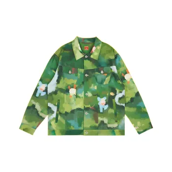 Melting Sadness Jackets Men Multicolor