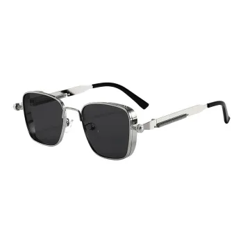 JEANSWEST Metal Square Sunglasses Unisex