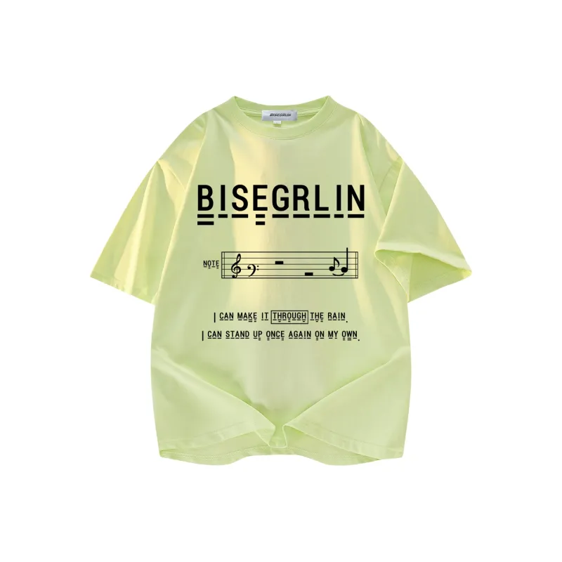 BISEGRLIN Short Sleeved T Shirts Unisex-13