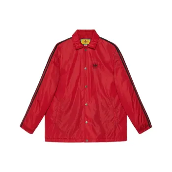 GUCCI Adidas X Gucci Co branded Series SS23 Jackets Coats Men's Red