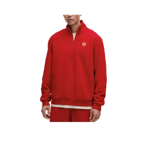 Lululemon Lunar New YearSteady State Sweatshirt Men's Deep Red