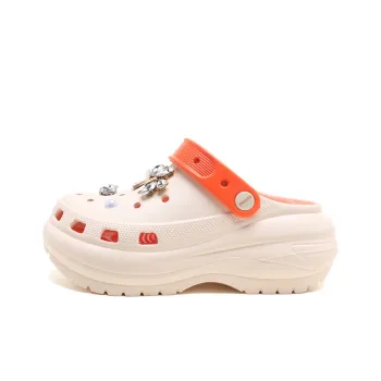 DAPHNE Clogs Women's Beige Orange